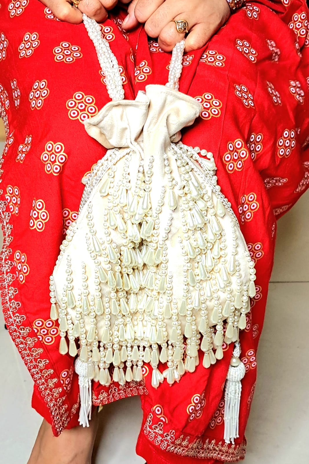 Wedding Potli Handbag Clutch Luxury potli Party Wedding Gift for Her Wedding Batwa Potli Bag Zari Purse Wedding Gif