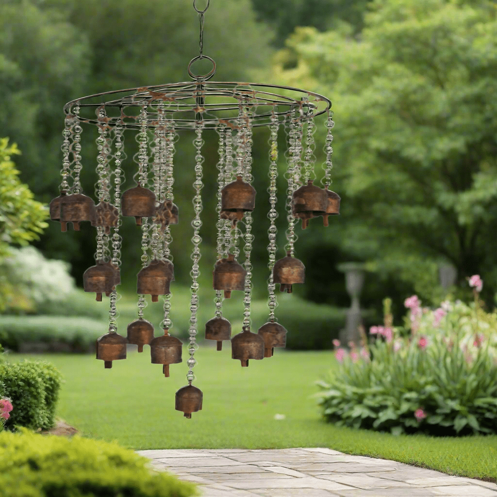 Brass Bell Wind Chime - Kridha Decor - KRIDHA DECOR