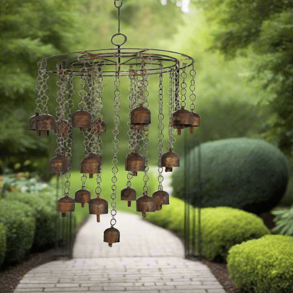 Brass Bell Wind Chime - Kridha Decor - KRIDHA DECOR
