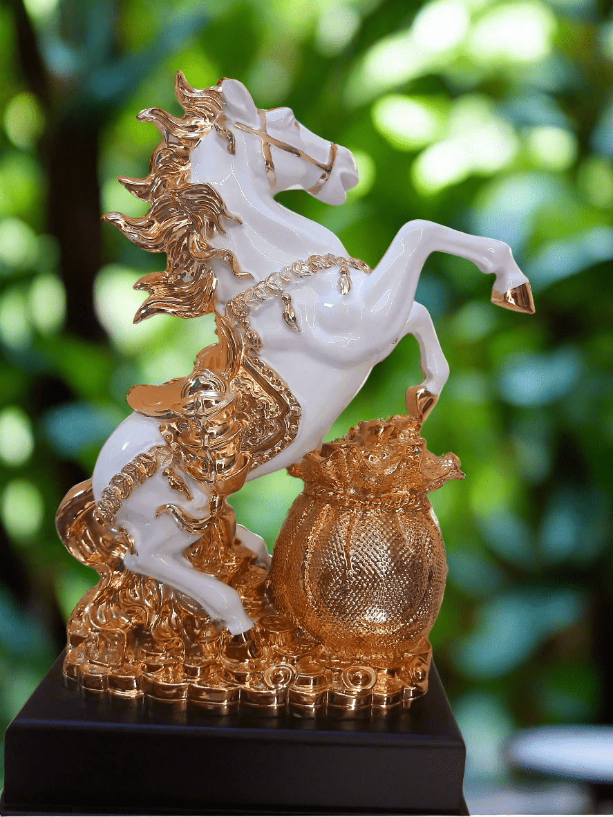 Buy Feng Shui Running Horse Statue for Home Decor & Gifts - KRIDHA DECOR