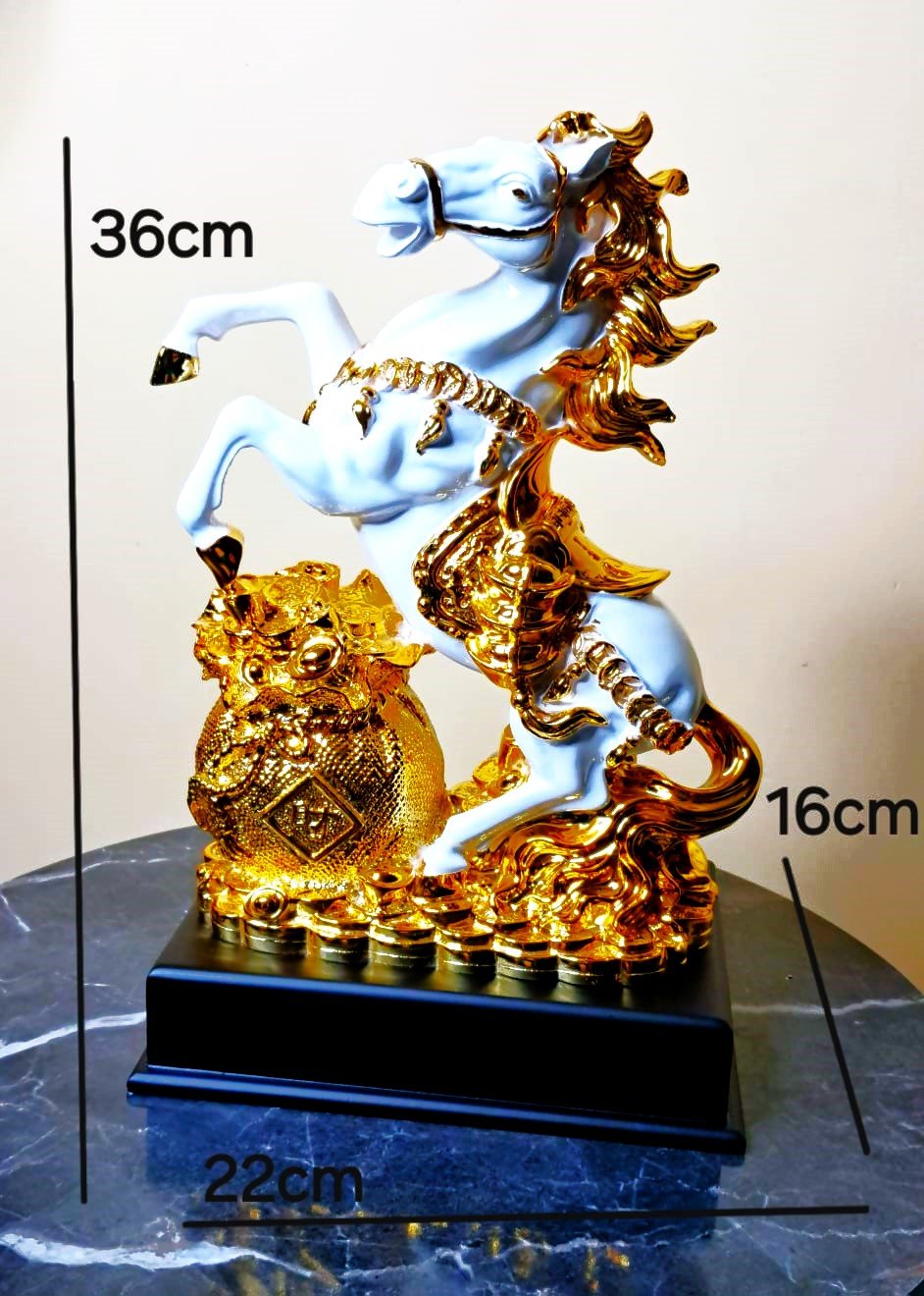 Buy Feng Shui Running Horse Statue for Home Decor & Gifts - KRIDHA DECOR