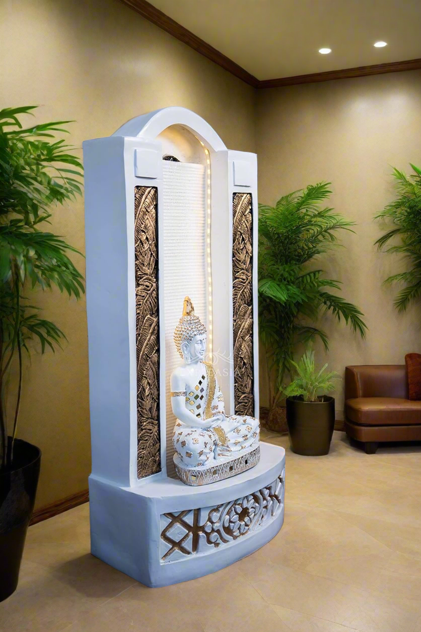 Slate Buddha Fountain 4ft