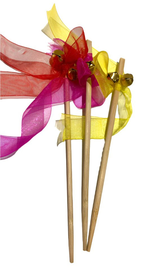 Ghungroo Stick for Phera | Wedding Wands & Rattles - KRIDHA DECOR