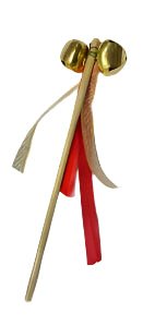 Ghungroo Stick for Phera | Wedding Wands & Rattles - KRIDHA DECOR