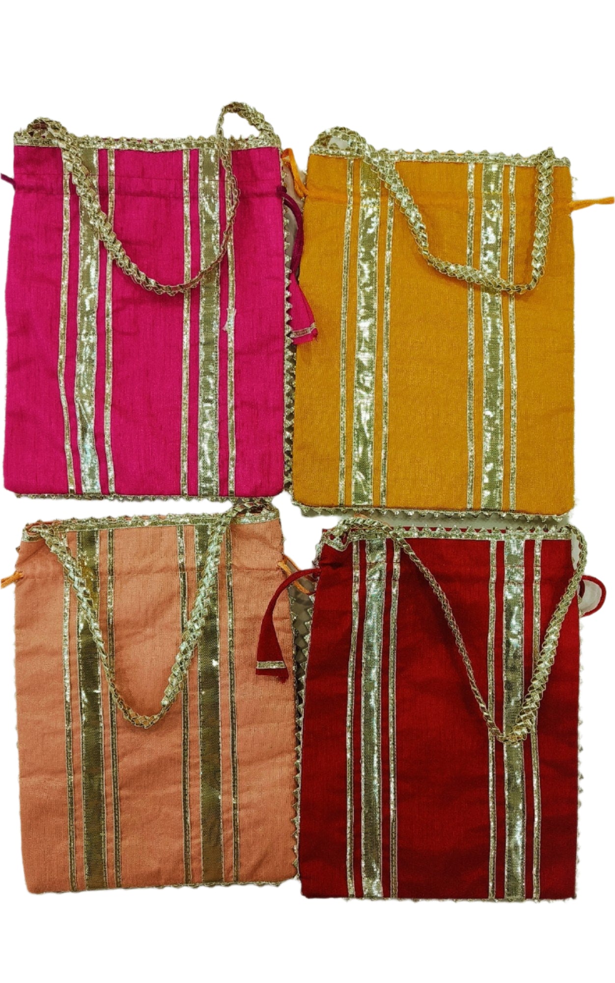 Haldi & Mehndi Return Gift Pouch – Wedding Favors - KRIDHA DECOR