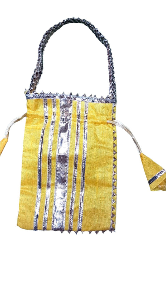 Haldi & Mehndi Small Return Gift Pouch – Wedding Favors - KRIDHA DECOR