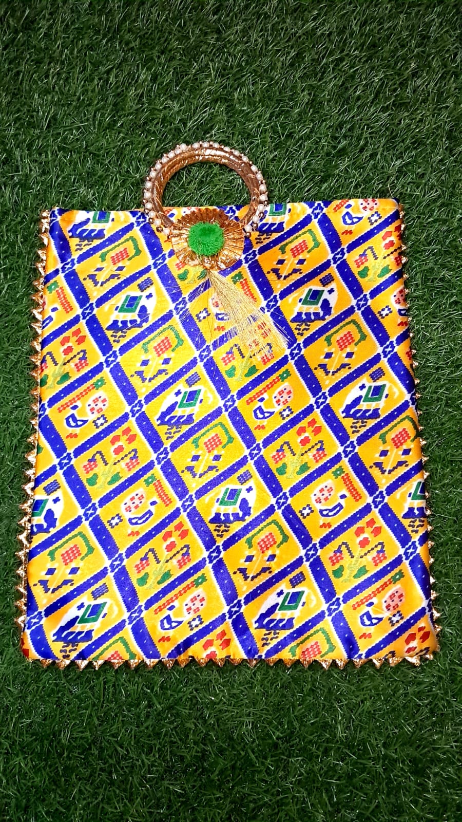 Haldi Mehndi Wedding Return Gift Bag - KRIDHA DECOR