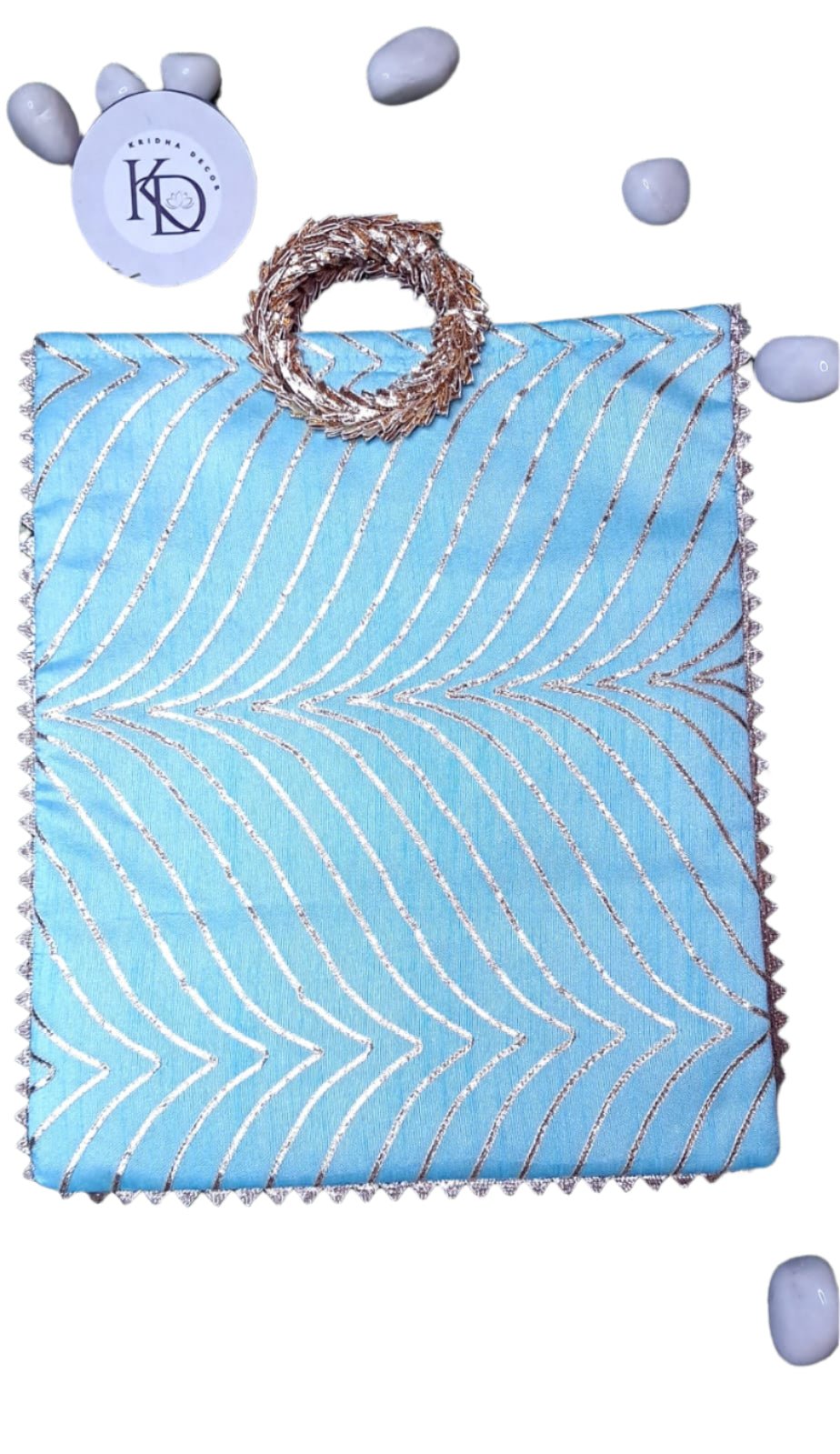 Haldi Mehndi Wedding Return Gift Bag - Custom Shagun Bags - KRIDHA DECOR