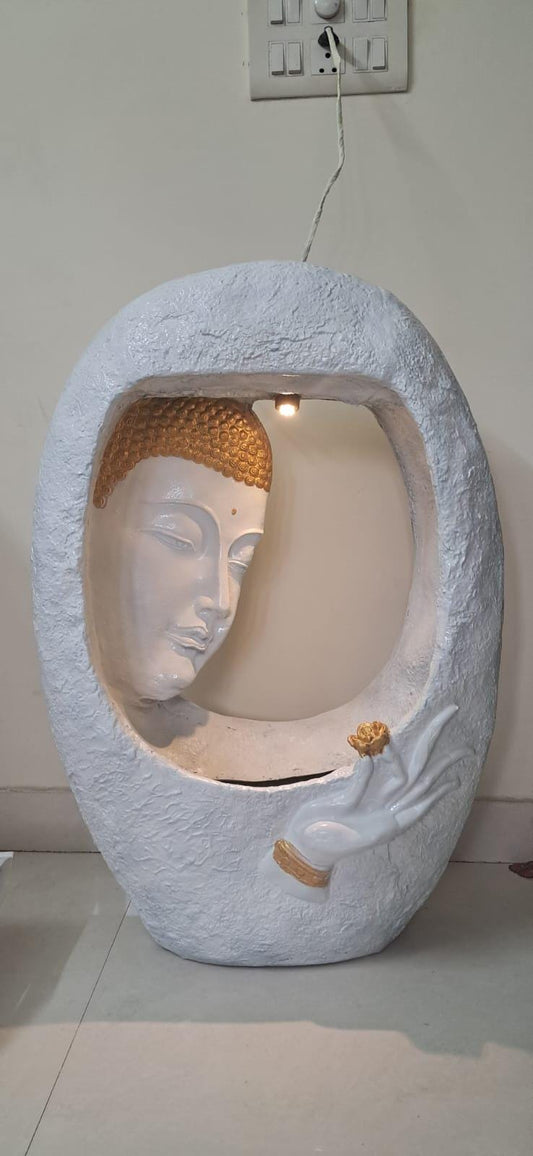 Buddha water fountain, alternate view