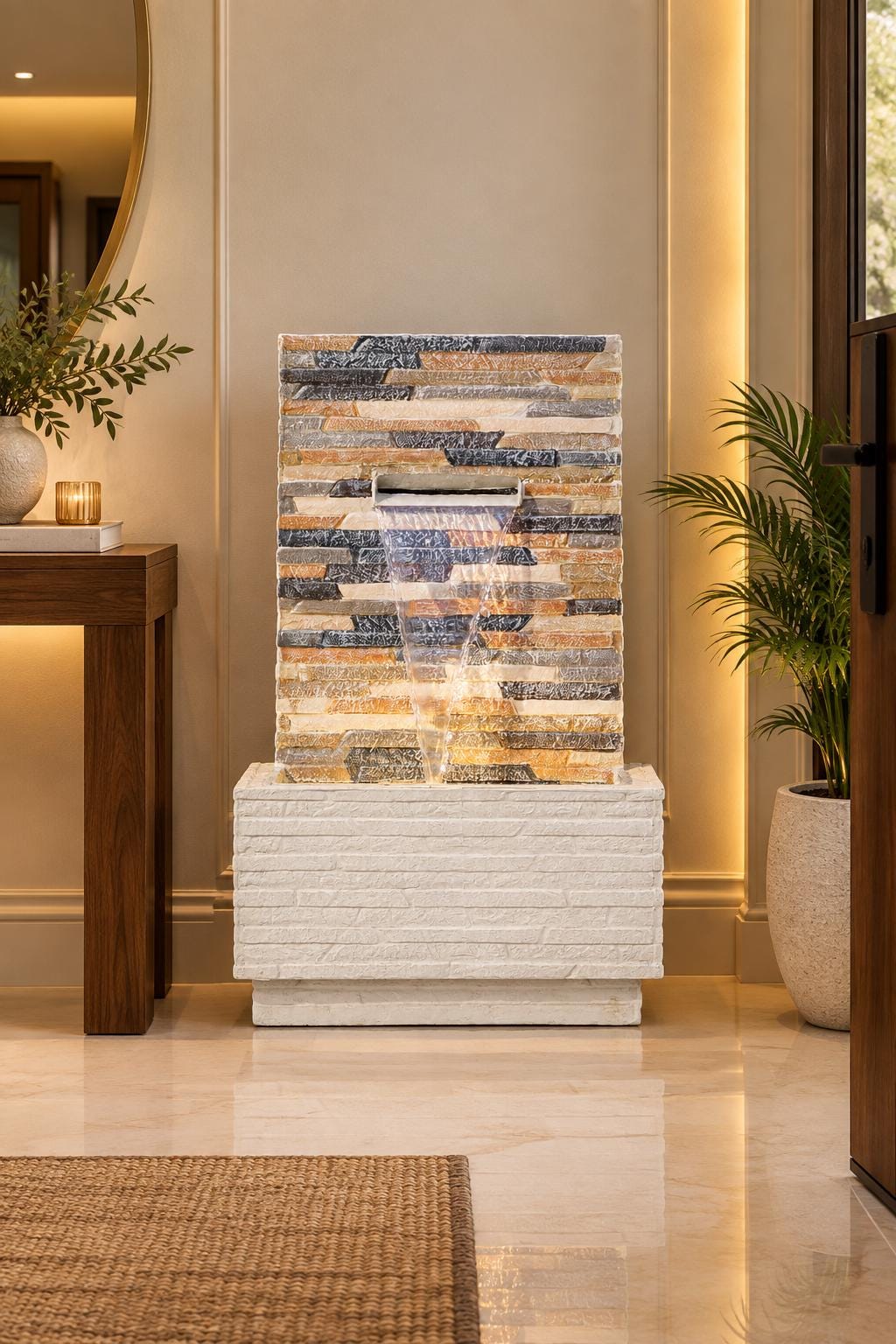 Indoor Outdoor Water Fountain: Zen Home Decor