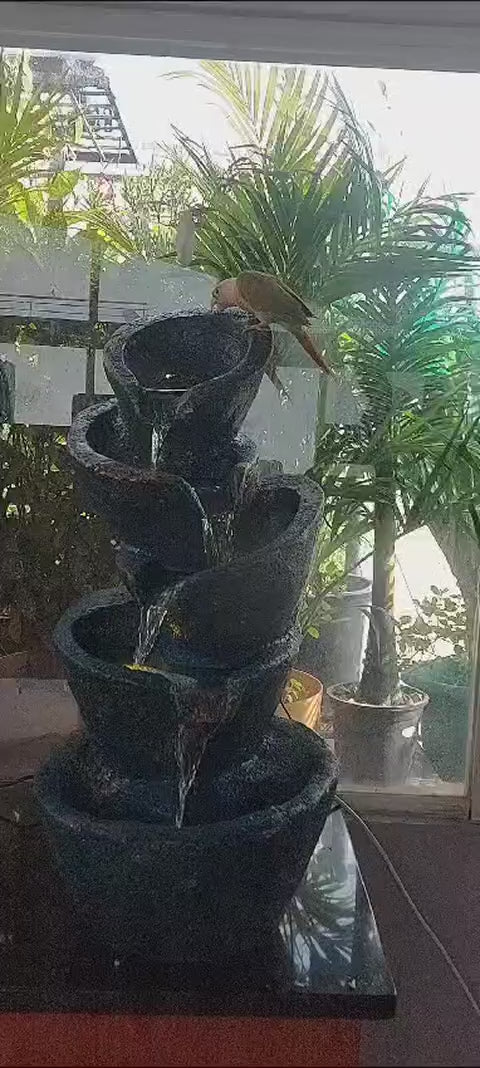 Cascading Waterfall Fountain - KRIDHA DECOR