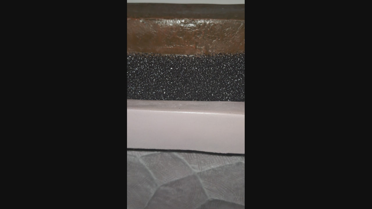3 tier Cascading waterfall Beige and Brown Fountain