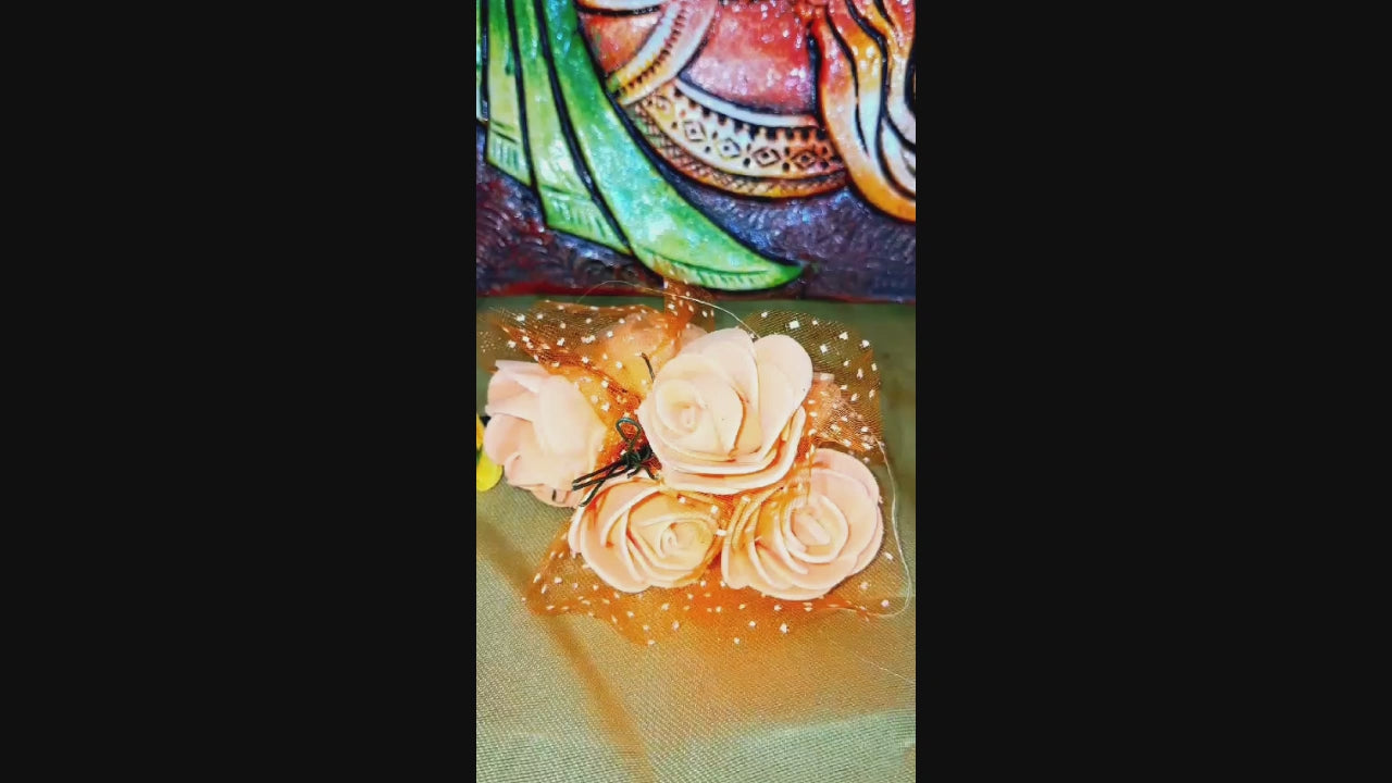 Radha Krishna Terracotta Clay Wall Hanging - KRIDHA DECOR