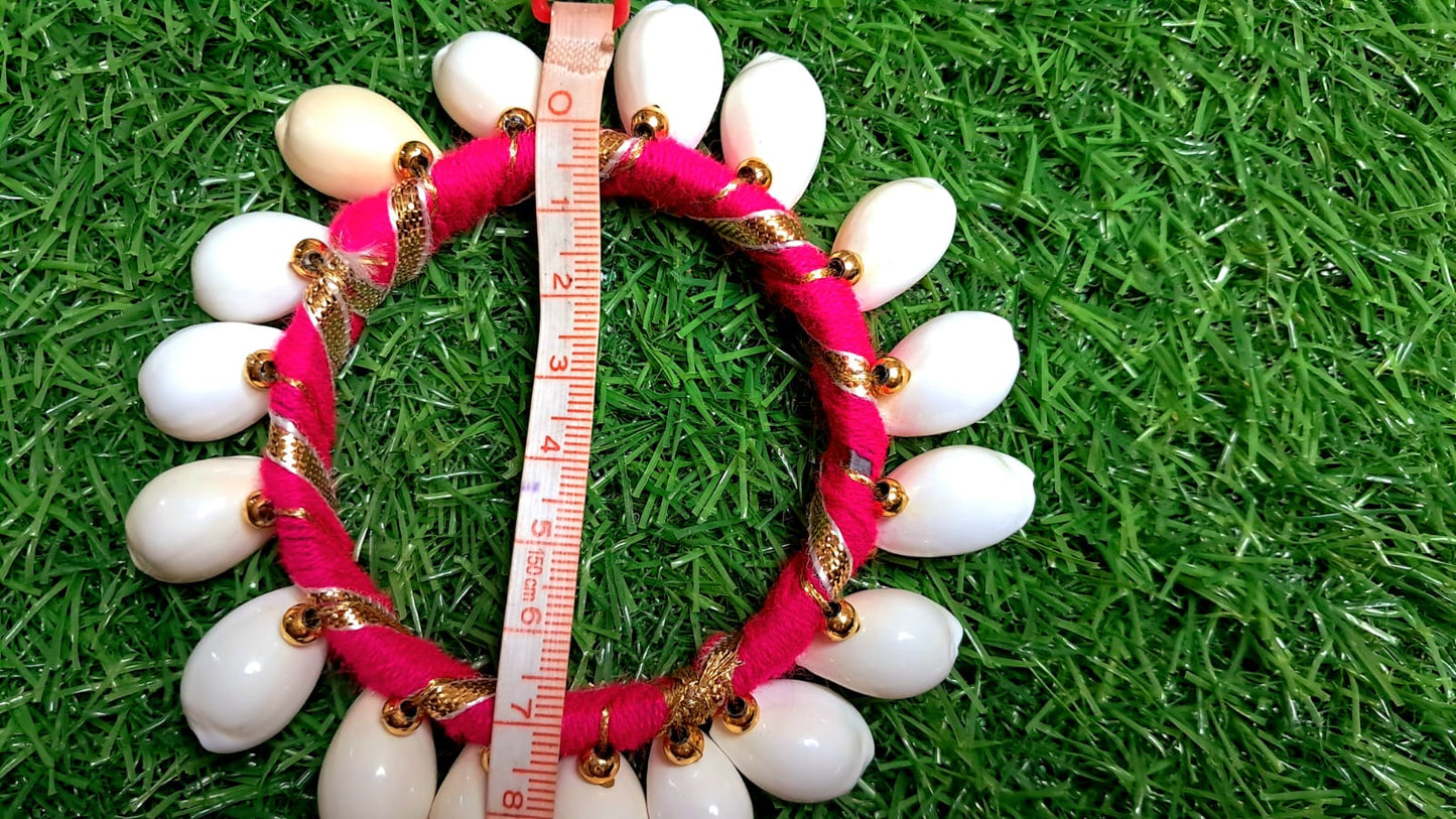 Silk Thread Kaudi Bangles ( 1 Pair ) - KRIDHA DECOR