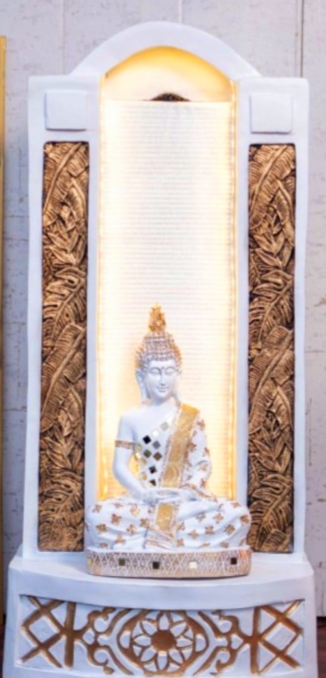 Slate Buddha Fountain 4ft - KRIDHA DECOR