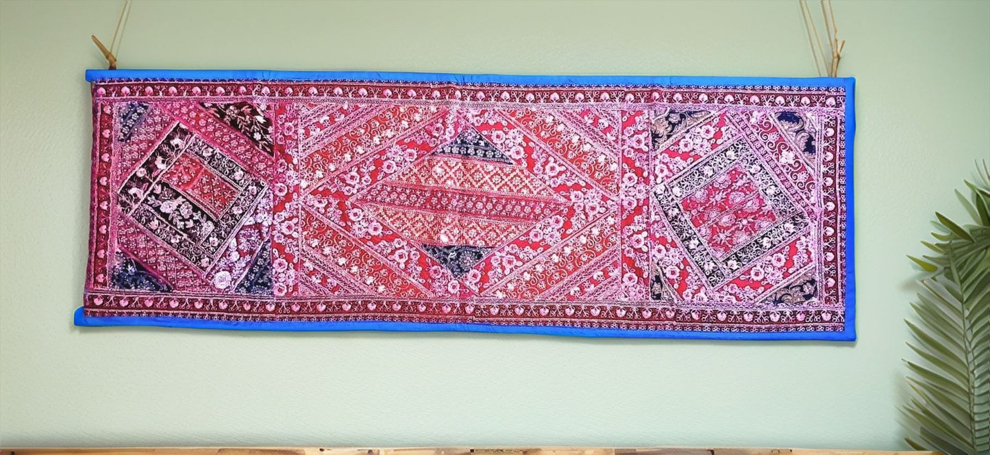 wall hanging tapestry in velvet by kridha decor