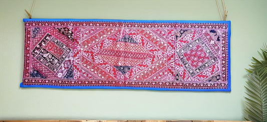 wall hanging tapestry in velvet by kridha decor