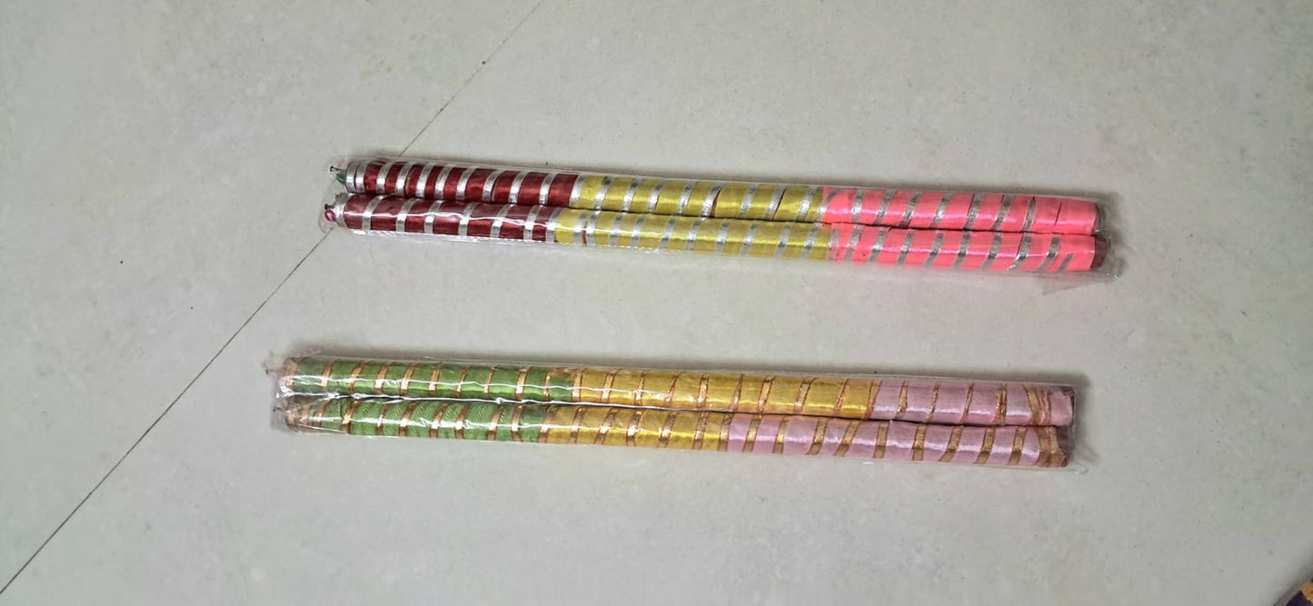 Dandiya Sticks – Garba & Navratri Dance Sticks for Festival, Pooja & Diwali