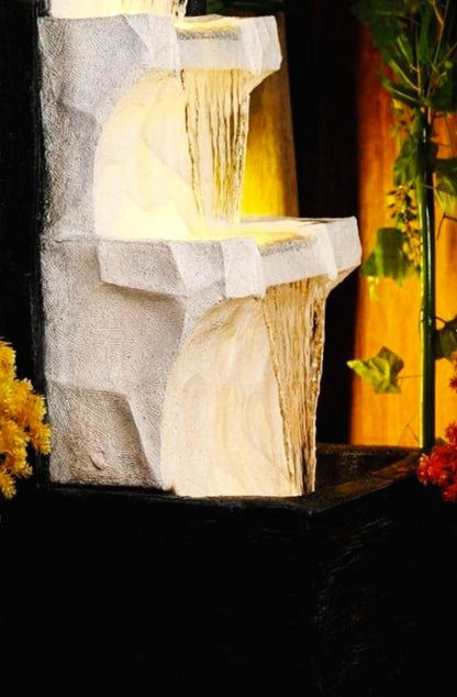 Waterfall Fountain 40 inches height (102X46X41cm ,LXWXH)