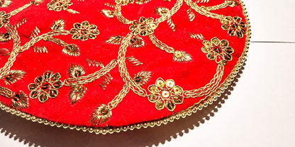 Potli bag Indian Embroidered Clutch Weddimg Anniversary Gift H*L (cm) : 23x24 )