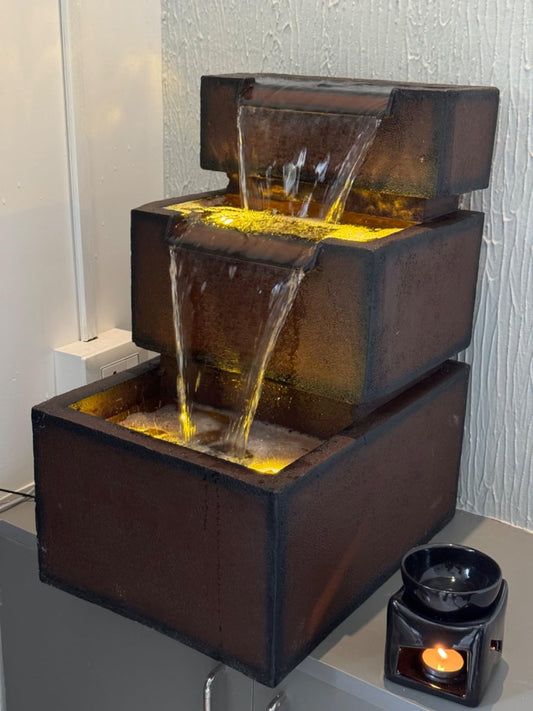 Best Indoor Fountain | Elegant Two - Step Table Fountains - KRIDHA DECOR