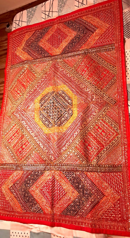 Rajasthan handmade table runner| Kridha Decor