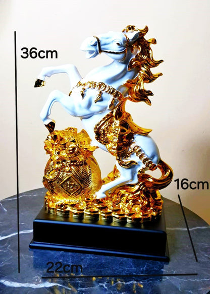 Buy Feng Shui Running Horse Statue for Home Decor & Gifts - KRIDHA DECOR