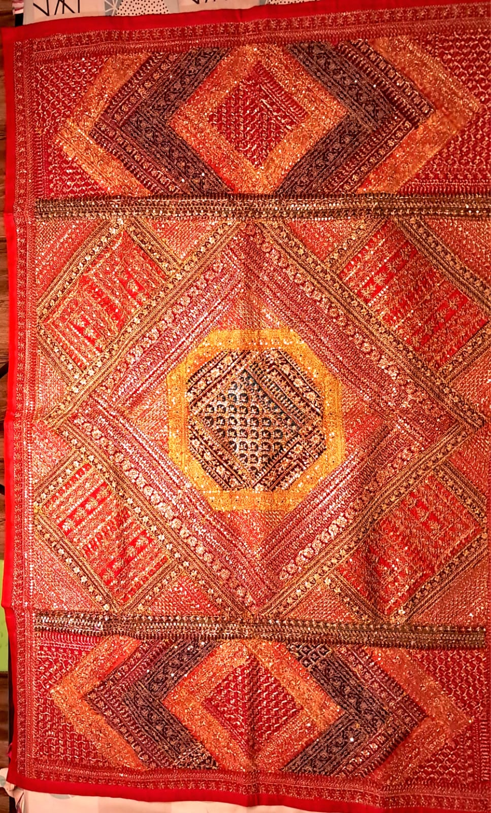 Rajasthan handmade table runner| Kridha Decor