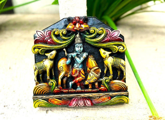 Divine Grove - Nature - Inspired Wooden Gods Idols for Spiritual Home Decor - KRIDHA DECOR