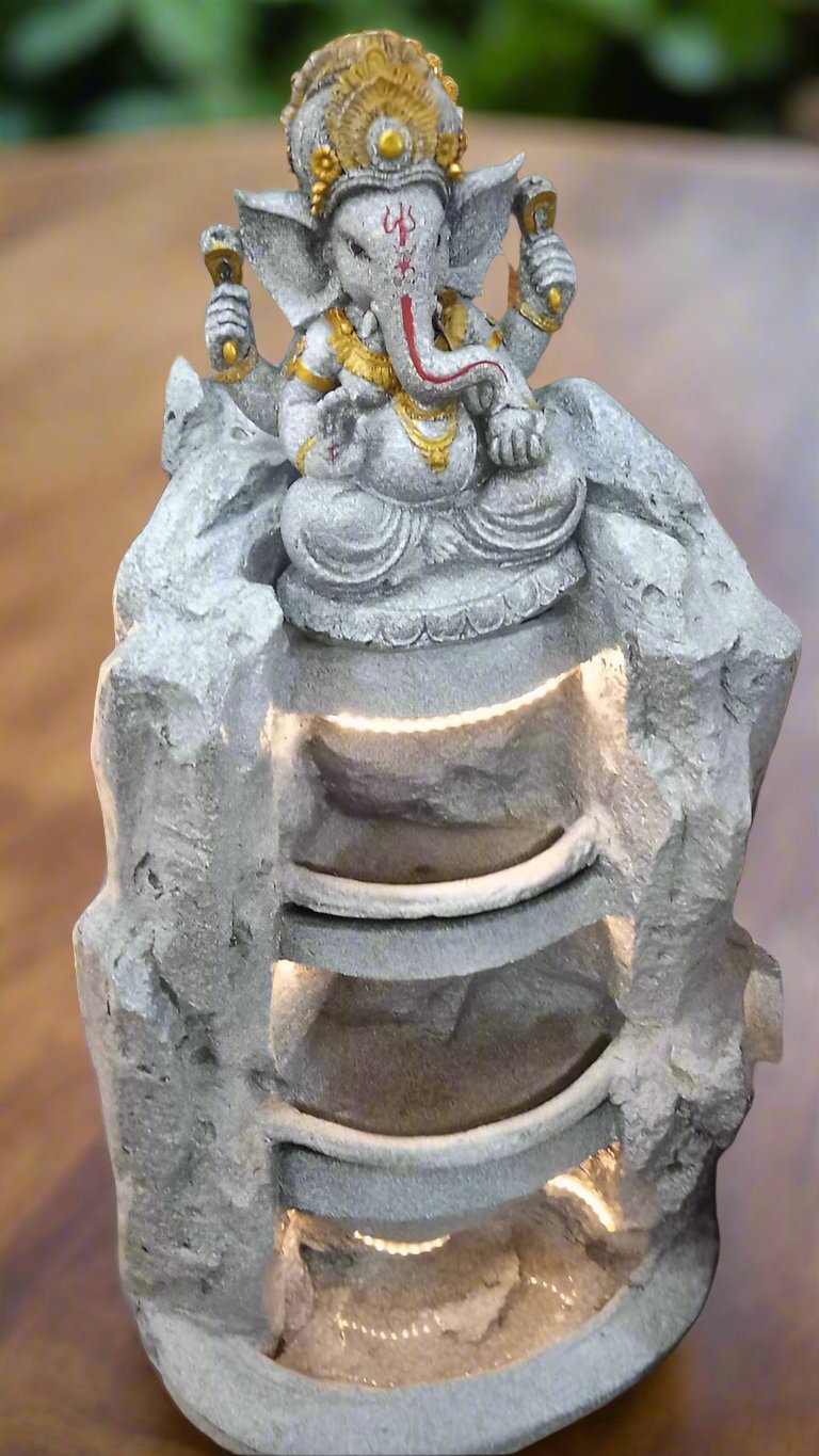 Ganesha Waterfall Fountain - KRIDHA DECOR