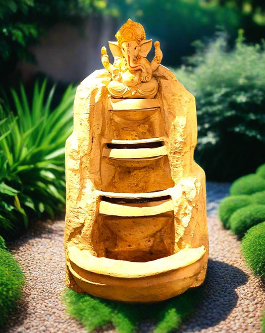 Ganesha Waterfall Fountain - KRIDHA DECOR