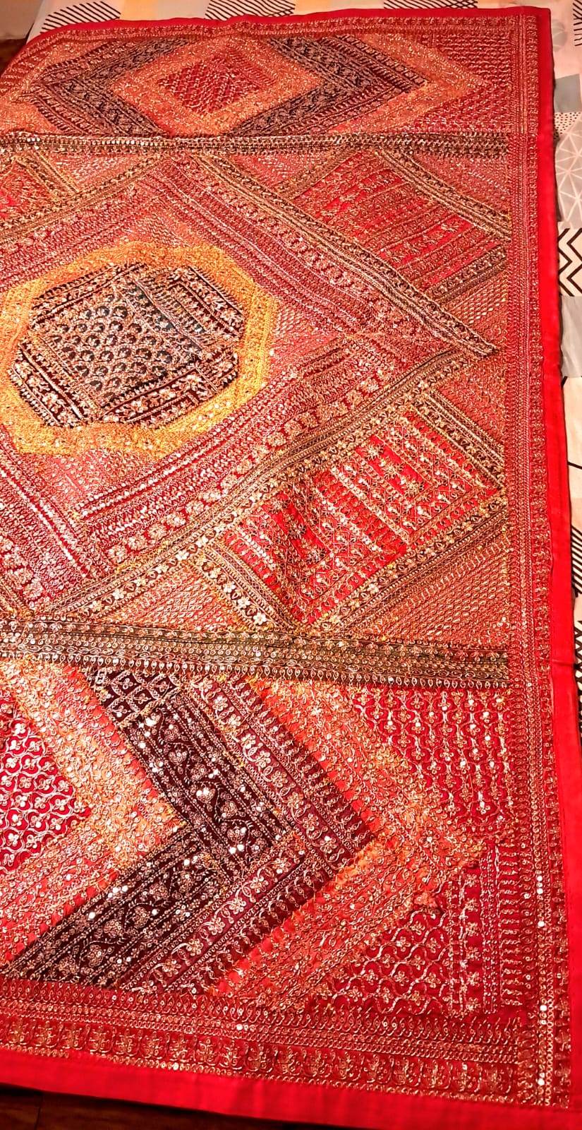 Rajasthan handmade table runner| Kridha Decor