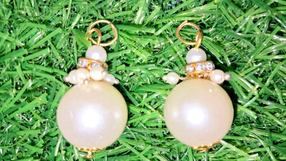 2 Pearl Tassels (Latkans): Saree, Lehenga, & Home Decor Embellishments