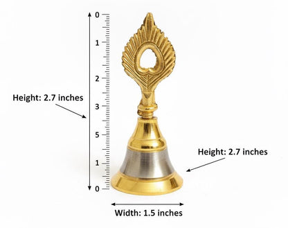 Wholesale Brass Temple Bell: Indian Pooja Mandir Door Hanging, Christmas Jingle Ornament
