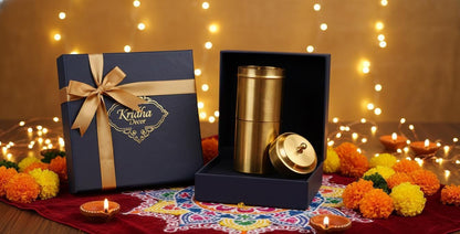 Kumbakonam Brass Coffee Filter – 300ml Drip Decoction Maker | Traditional South Indian Kaapi | Portable & Eco-Friendly
