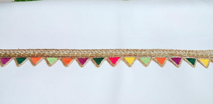 3 Yard Lace Trim | Embroidered Sewing Border, Bridal, Casual, Party Ethnic Laces and Trims