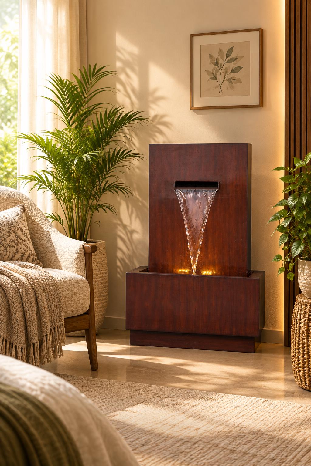 Indoor Outdoor Water Fountain: Zen Home Decor