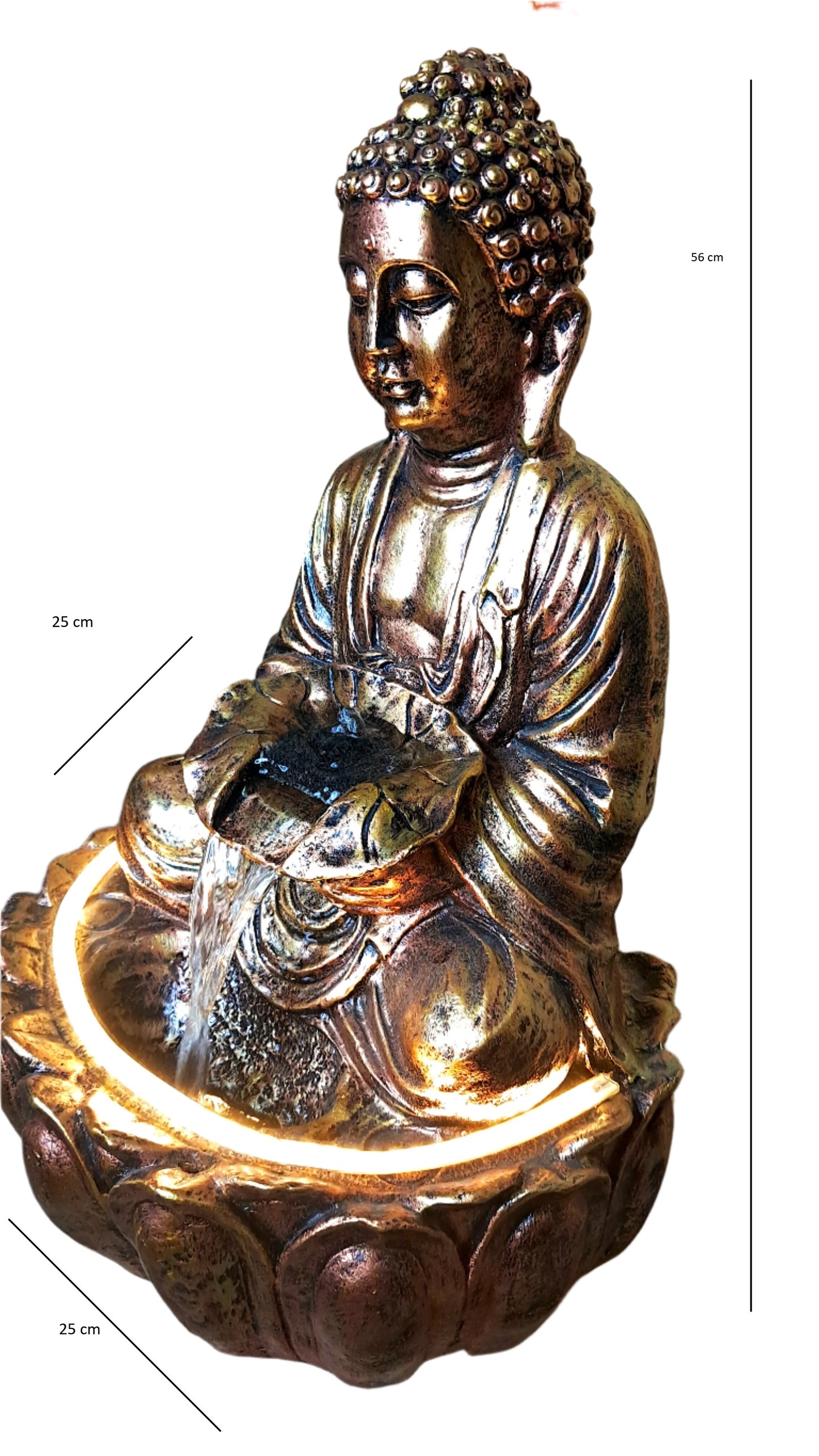 Buddha water fountain