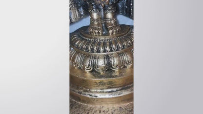 38 cm Tirupati Balaji Statue - Polyresin Showpiece | Lord Venkateswara Idol | Home Decor