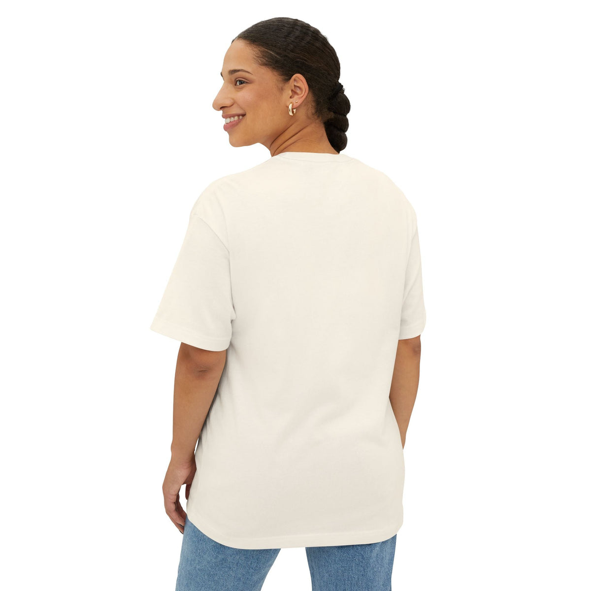 Unisex Oversized Boxy Tee - KRIDHA DECOR
