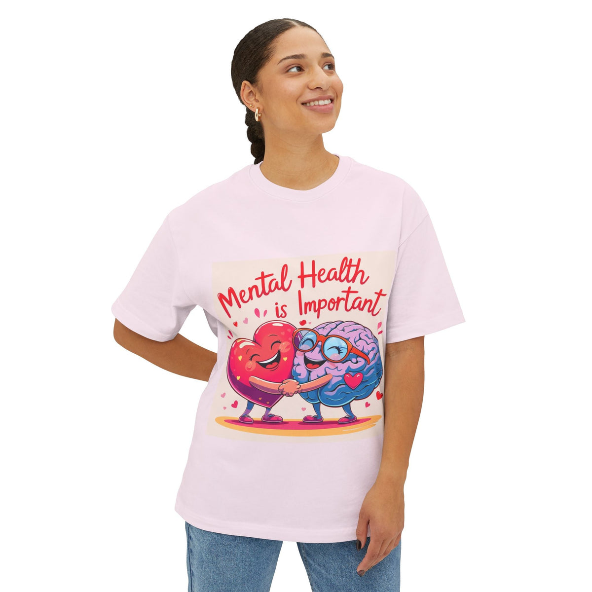 Unisex Oversized Boxy Tee - KRIDHA DECOR